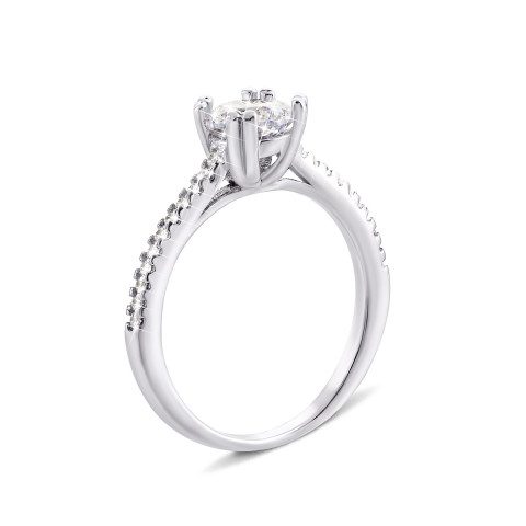 Серебряное кольцо с фианитами (PRS1518)