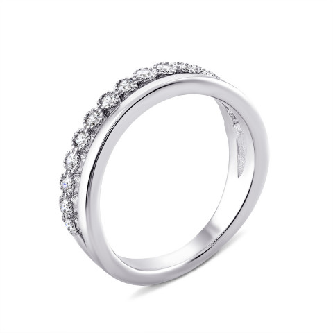 Серебряное кольцо с фианитами (PRS2338)