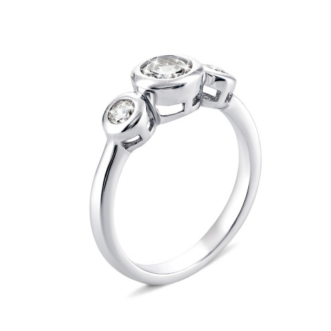 Серебряное кольцо с фианитами (PSS0507-7R)