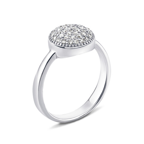 Серебряное кольцо с фианитами (PSS0679R)