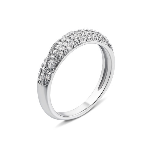 Серебряное кольцо с фианитами (PSS0802-R)