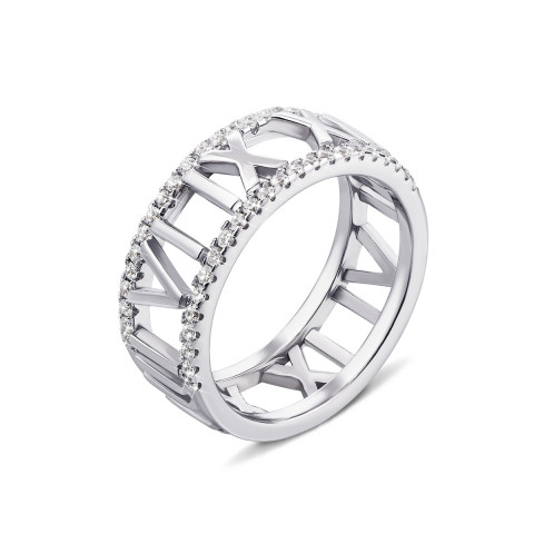 Серебряное кольцо с фианитами (PSS1009-R)
