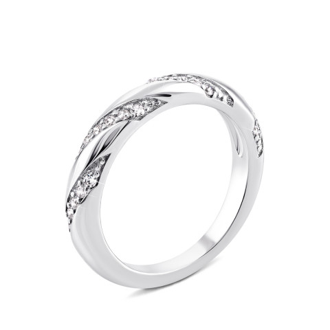 Серебряное кольцо с фианитами (PSS1218R)