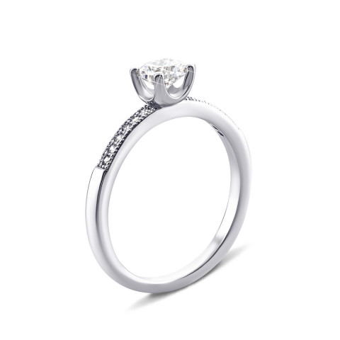 Серебряное кольцо с фианитами (SD15354)