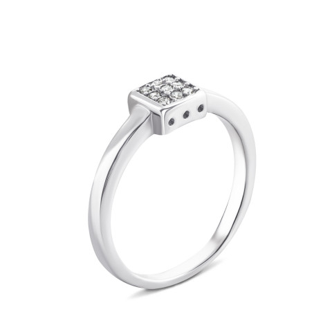 Серебряное кольцо с фианитами (SD15370)