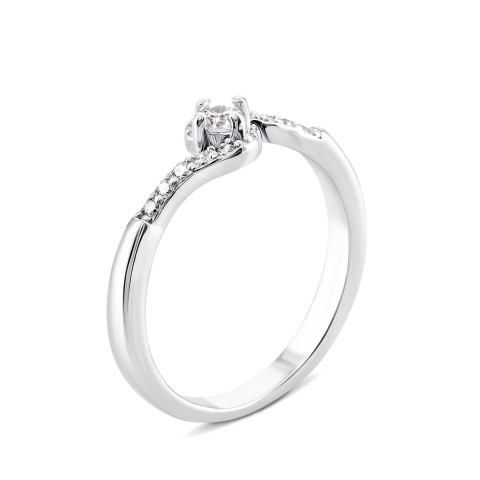 Серебряное кольцо с фианитами (SD15635)