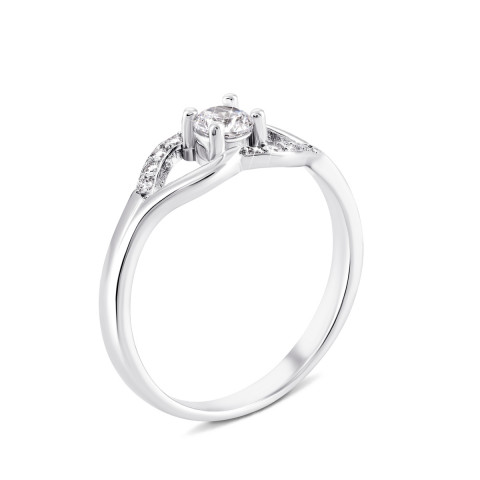Серебряное кольцо с фианитами (SD15646)