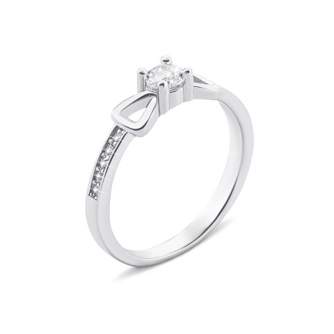 Серебряное кольцо с фианитами (SD15662)