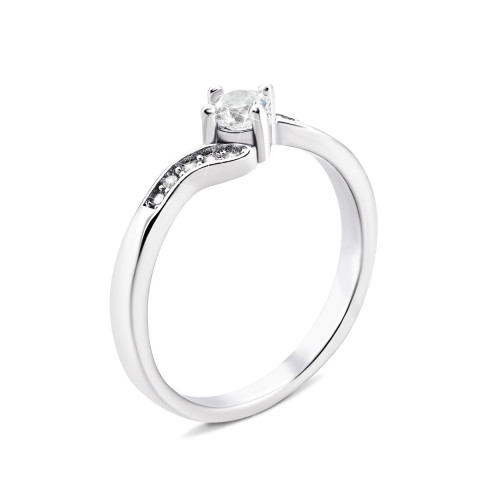 Серебряное кольцо с фианитами (SD15678)