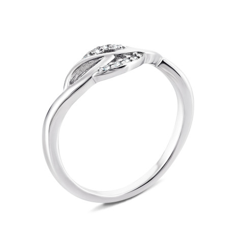 Серебряное кольцо с фианитами (SD15695)