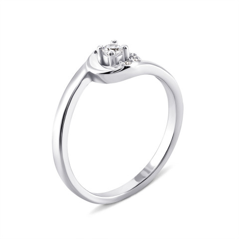 Серебряное кольцо с фианитами (SD16329)