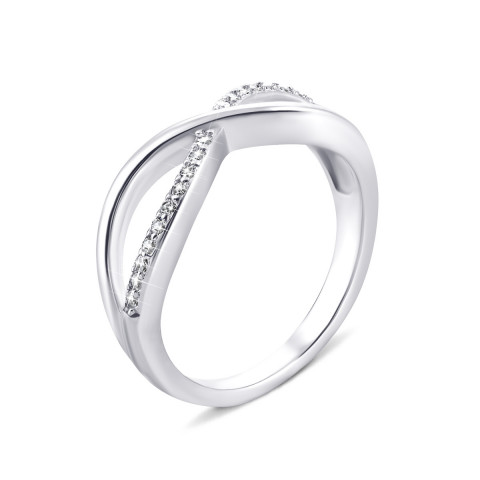 Серебряное кольцо с фианитами (SD17854)