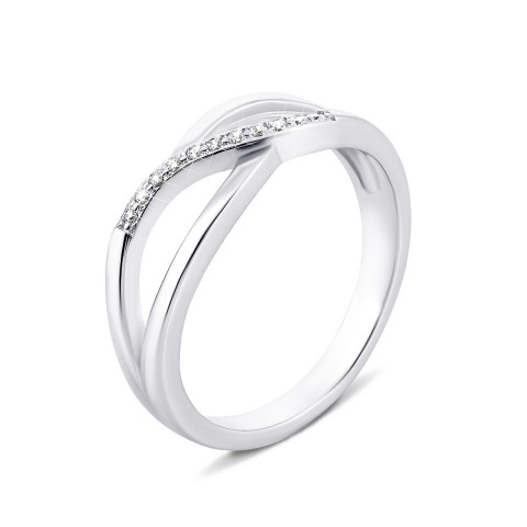 Серебряное кольцо с фианитами (SD17927)