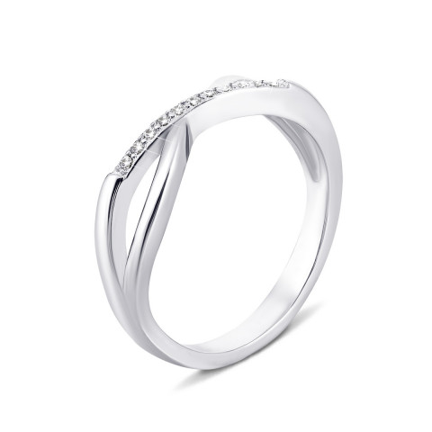 Серебряное кольцо с фианитами (SD17967)
