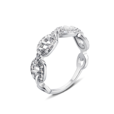 Серебряное кольцо с фианитами (SJ14518-R)