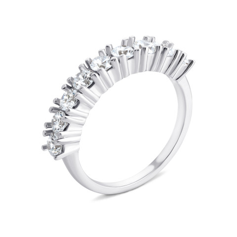 Серебряное кольцо с фианитами (SR2271)