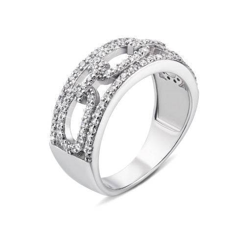 Серебряное кольцо с фианитами (YR5246)