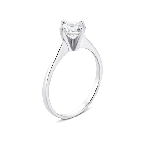 Серебряное кольцо с фианитом (PRS1350)