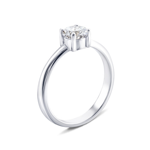 Серебряное кольцо с фианитом (SD016)