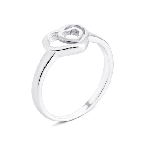 Серебряное кольцо Сердце (1RI68153)