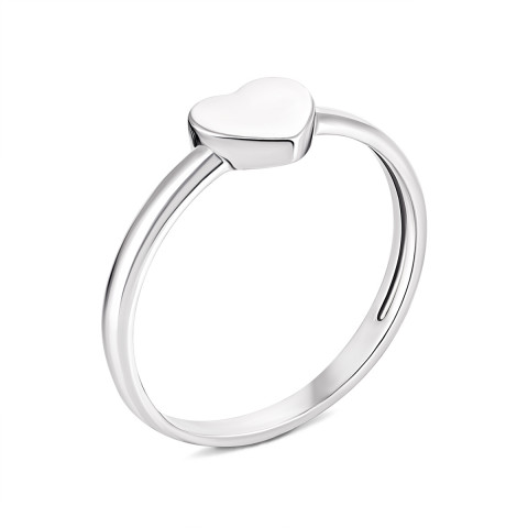 Серебряное кольцо Сердце (910111)