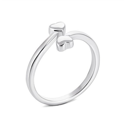Серебряное кольцо Сердце (CR5454)