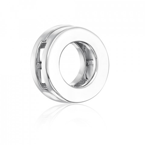 Серебряная подвеска без вставки (HCL-294-S-P/12)