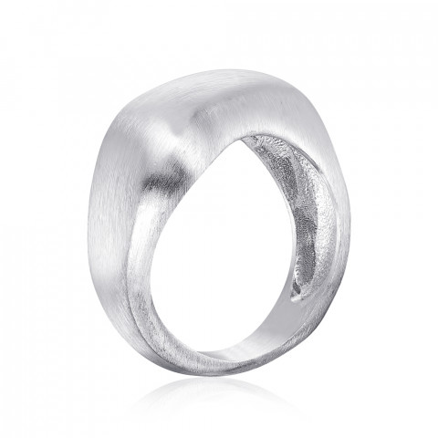 Серебряное кольцо без вставки.  (S-AN-04-025/A/R-R/12)