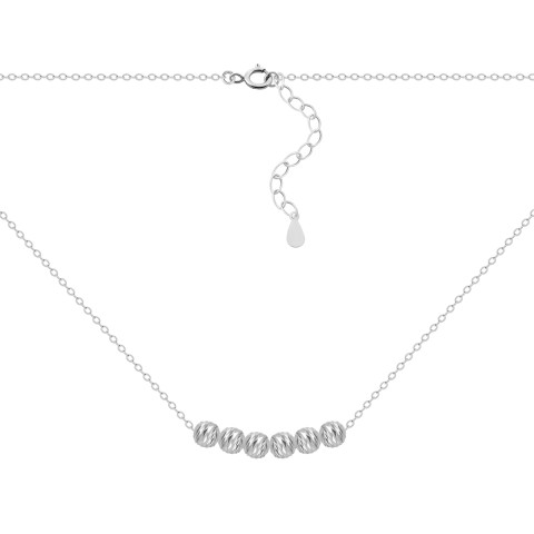 Серебряное колье (SN00709)