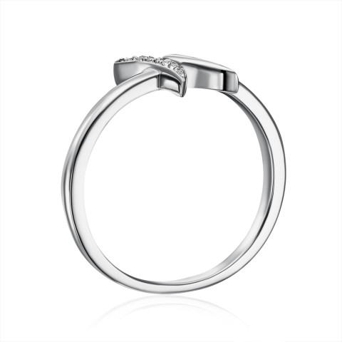 Серебряное кольцо с фианитами (SR05523A-R/12/1)