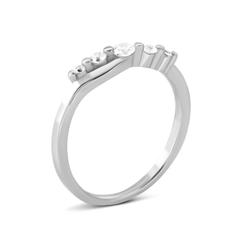 Серебряное кольцо с фианитами (SZDR03057)