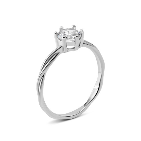 Серебряное кольцо с фианитом (SZDR00563) 