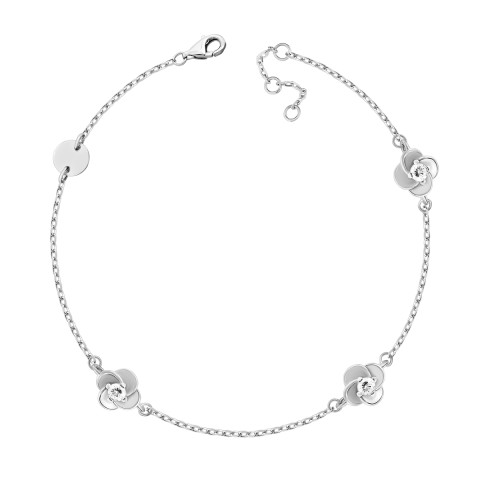 Серебряный браслет с фианитами (SZDB03938)