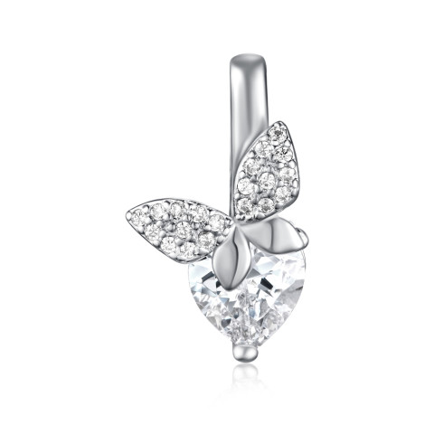 Серебряная подвеска с фианитами SZDP00291-P/12/1