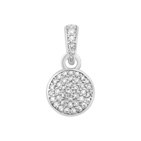 Серебряная подвеска с фианитами (SZDP04885)