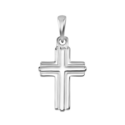 Серебряная подвеска Крестик (SZDP10748)