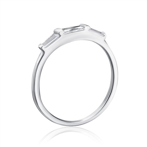 Серебряное кольцо с фианитами (SZDR15667-R/12/1)