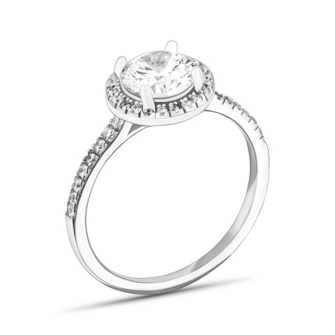 Серебряное кольцо с фианитами (SZDR00162)