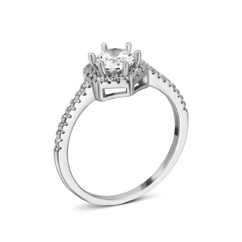 Серебряное кольцо с фианитами (SZDR00179-1)