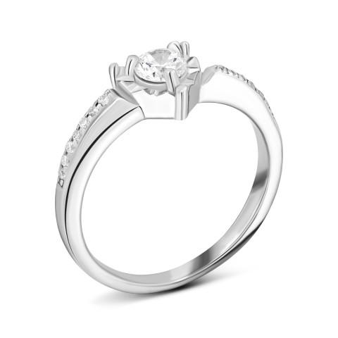 Серебряное кольцо с фианитами (SZDR00275)