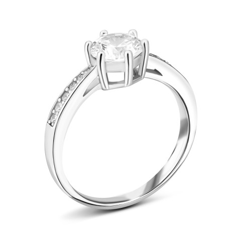 Серебряное кольцо с фианитами (SZDR00284)