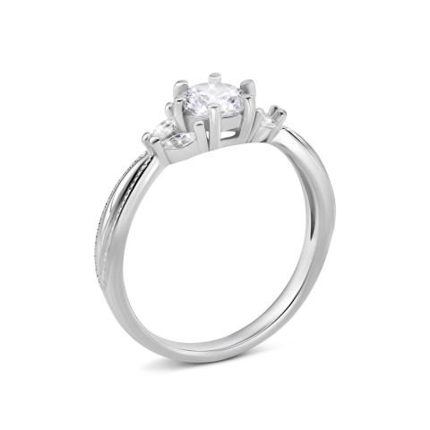 Серебряное кольцо с фианитами (SZDR00562)