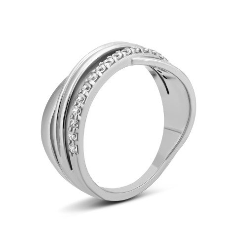 Серебряное кольцо с фианитами (SZDR00911)