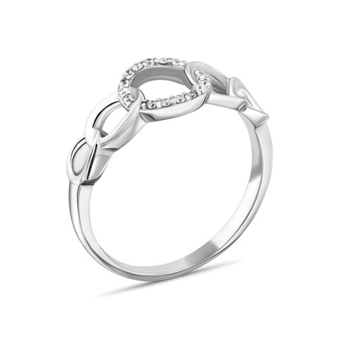 Серебряное кольцо с фианитами (SZDR02125)