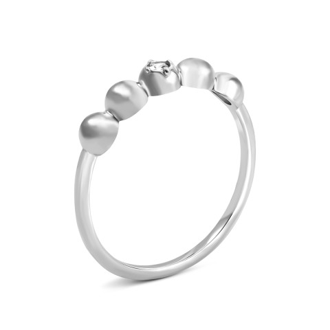 Серебряное кольцо с фианитом (SZDR02985)