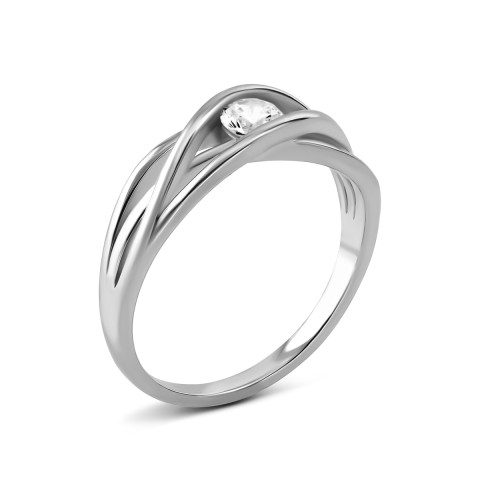 Серебряное кольцо с фианитом (SZDR03011)