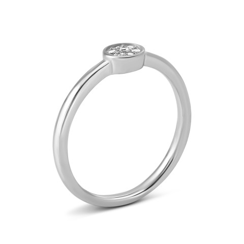 Серебряное кольцо с фианитами (SZDR03038)
