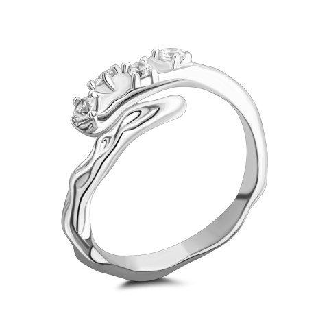 Серебряное кольцо с фианитами (SZDR06569)