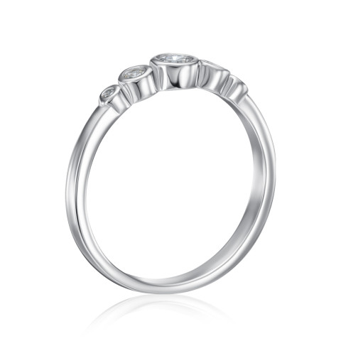 Серебряное кольцо с фианитами (SZDR09729-R/12/1)