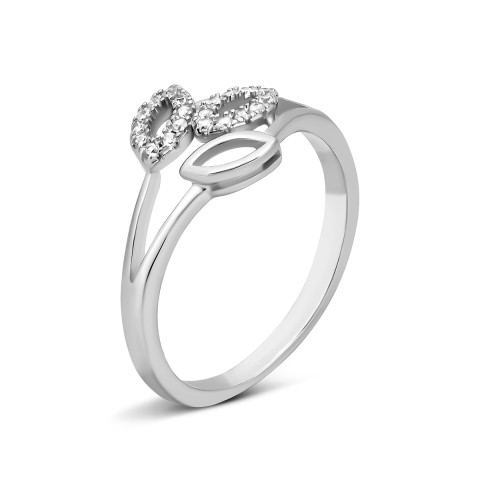 Серебряное кольцо с фианитами (SZDR11365)